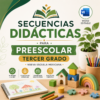 Secuencias Didácticas para Preescolar Tercer Grado | Planeaciones NEM 2026-2027 | Word Editable