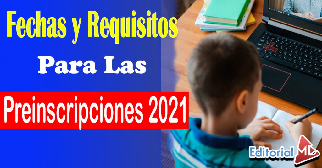 Preinscripciones 2021