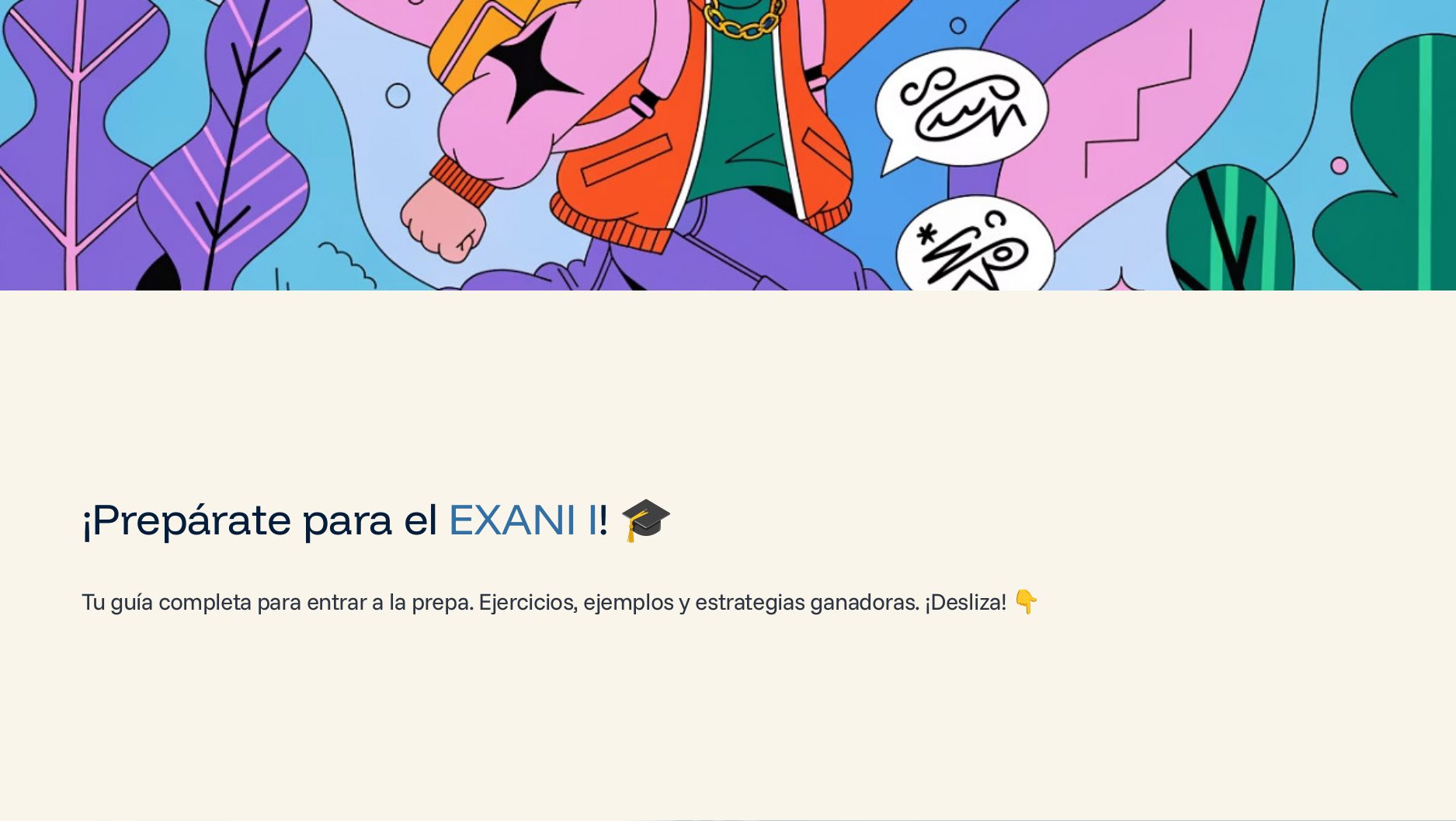 Guía EXANI I Ingreso a Preparatoria o Bachillerato (2026) 9 Guía EXANI I Ingreso a Preparatoria o Bachillerato (2026) - Image 9