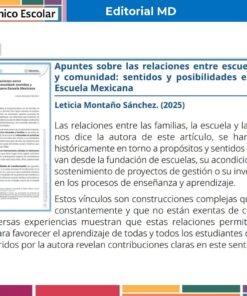 Tema 10 Contestado: Trabajo con las familias CTE NEM 2025 - 2026 (Todos los Niveles) 26 Un artículo digital titulado