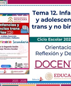 Cartel educativo a color en español sobre el 