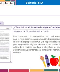 Tema 4 Contestado: Programa de mejora continua CTE NEM 2025 - 2026 (Todos los Niveles) 23 Captura de pantalla de un documento educativo titulado