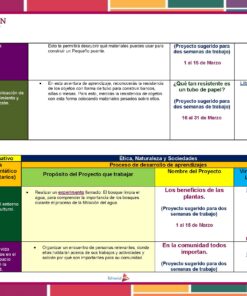 Primaria 1° Grado° Dosificacion Marzo Pagina 2