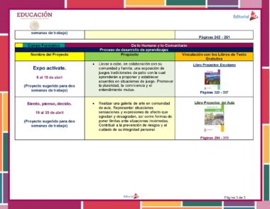 Primaria 3° Grado° Dosificacion Abril Pagina 3