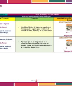 Primaria 5° Grado Dosificacion Marzo Pagina 3