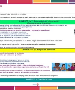 Una página de la publicación educativa titulada 