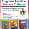 planeacion octubre sexto