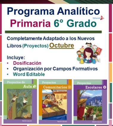 planeacion octubre sexto