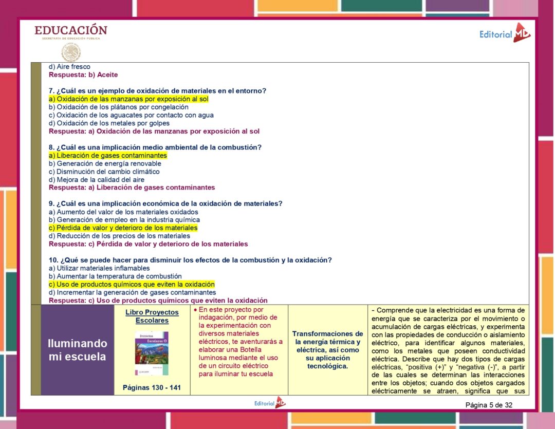 Examen de Sexto de Primaria | Evaluaciones por Asignatura PDF