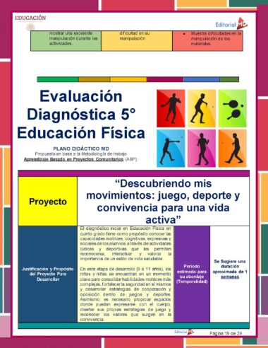 Evaluación Diagnóstica de Educación Física – Primaria 1° a 6° Grado NEM - Image 3