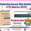 Productos Contestados Quinta Sesion CTE 2023 Preescolar