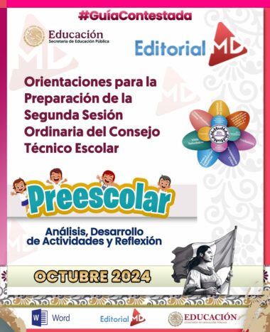 Productos Contestados Segunda sesión CTE 2024 Preescolar