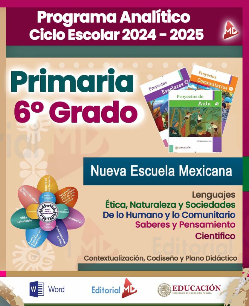 Planeaciones de Sexto Grado de Primaria | NEM 2025-2026