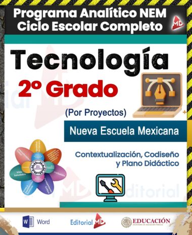 Programa Analítico Anual Tecnología 2° (Proyectos Ciclo Escolar 2025 - 2026) NEM