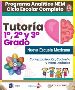 Programa Analítico Anual Tutoría y Educación Socioemocional 1°, 2° y 3° Grado (2025 – 2026)