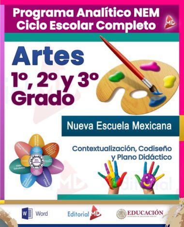 Programa Analítico Artes 1°, 2° y 3° Grado Secundaria NEM (Ciclo Escolar 2025 – 2026)