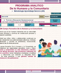 Programa Analitico De lo Humano y lo Comunitario Fase 6 Secundaria AS MD page 0001