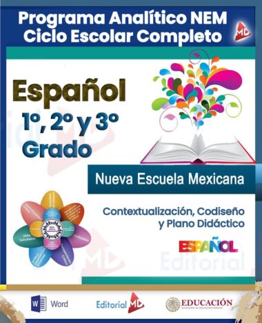 Programa Analítico Anual ESPAÑOL 1°, 2° y 3° Grado Secundaria NEM (Ciclo Escolar 2025 – 2026)