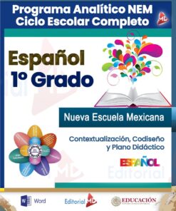 Programa Analítico ESPAÑOL 1° Grado Secundaria NEM (Ciclo Escolar 2025 – 2026)