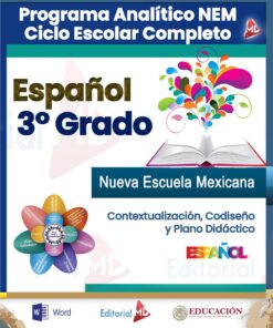 Programa Analítico ESPAÑOL 3° Grado Secundaria NEM (Ciclo Escolar 2025 – 2026)