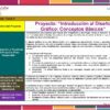 Programa Analítico Tecnología Diseño Gráfico 1° SECUNDARIA (NEM 2026 – 2027) 21 Una diapositiva de presentación en español titulada