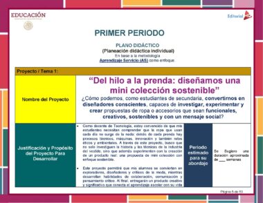 Programa Analítico Tecnología Industria del Vestido 1° (NEM 2025 – 2026) 1er Trimestre - Image 2
