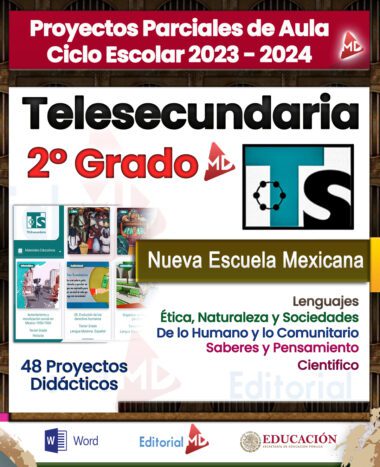 Planeaciones de Telesecundaria Segundo Grado del primer trimestre