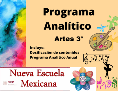 Programa Analítico Artes 3° grado Secundaria