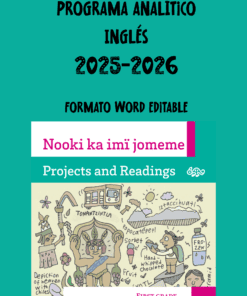 Programa Analítico INGLÉS Primero de primaria