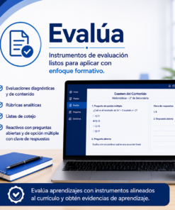 EduNEM Secundaria | Todas las Disciplinas y Grados | Planeaciones, Evaluaciones, Proyectos y Calificaciones 7 Promo Evalua