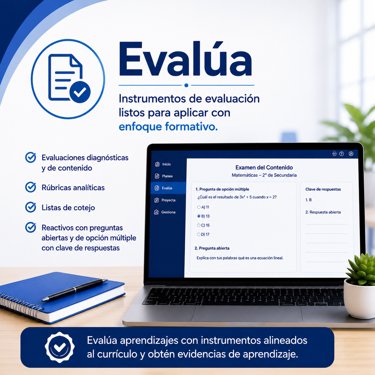 EduNEM Secundaria | Todas las Disciplinas y Grados | Planeaciones, Evaluaciones, Proyectos y Calificaciones 3 EduNEM Secundaria | Todas las Disciplinas y Grados | Planeaciones, Evaluaciones, Proyectos y Calificaciones - Image 3