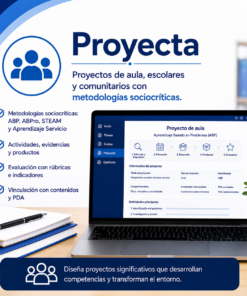 EduNEM Secundaria | Todas las Disciplinas y Grados | Planeaciones, Evaluaciones, Proyectos y Calificaciones 8 Promo Proyecta