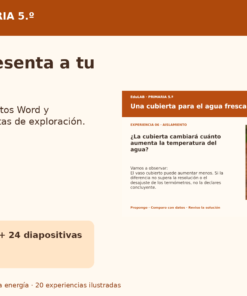 Prototipos para aprovechar la energía | 5.º de primaria | 20 experiencias, fichas, guías y recursos editables 11 Prototipos Energia Promocional 04