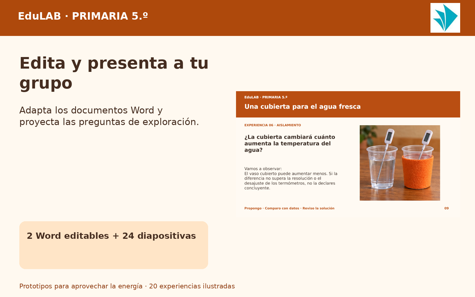 Prototipos para aprovechar la energía | 5.º de primaria | 20 experiencias, fichas, guías y recursos editables 5 Prototipos para aprovechar la energía | 5.º de primaria | 20 experiencias, fichas, guías y recursos editables - Imagen 5