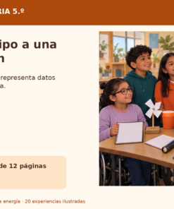 Prototipos para aprovechar la energía | 5.º de primaria | 20 experiencias, fichas, guías y recursos editables 13 Prototipos Energia Promocional 06