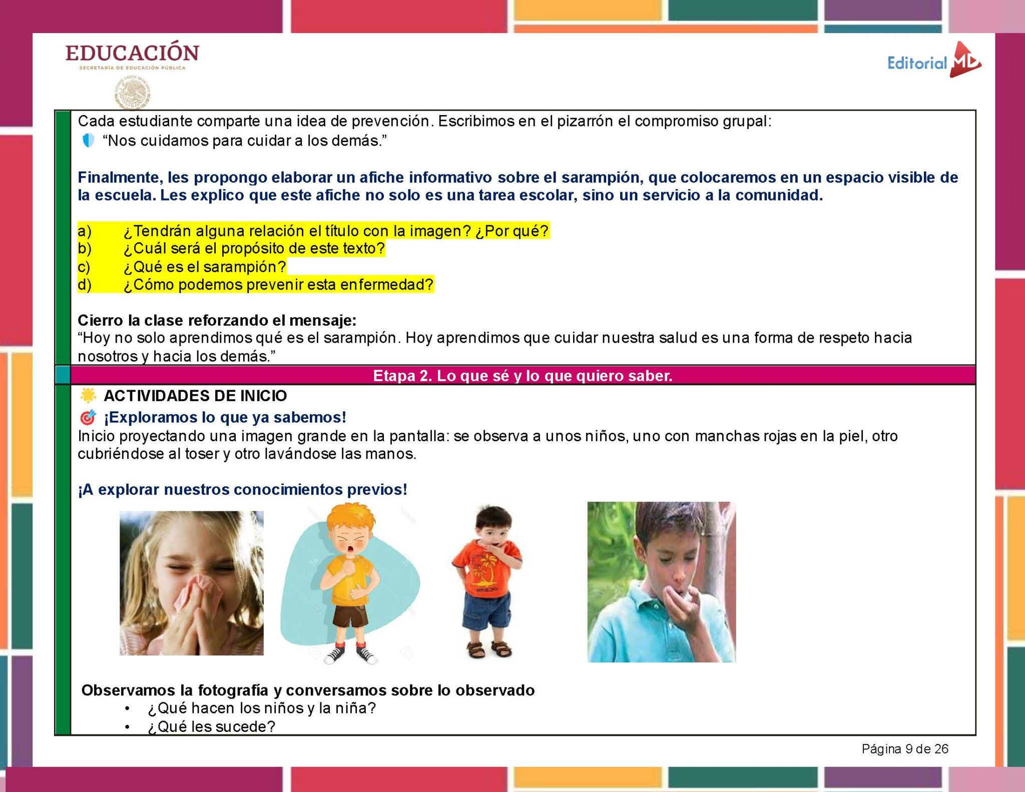 Proyecto “Nos informamos para prevenir ¡El Sarampión!” PRIMARIA NEM 2026 7 Proyecto “Nos informamos para prevenir ¡El Sarampión!” PRIMARIA NEM 2026 - Image 7
