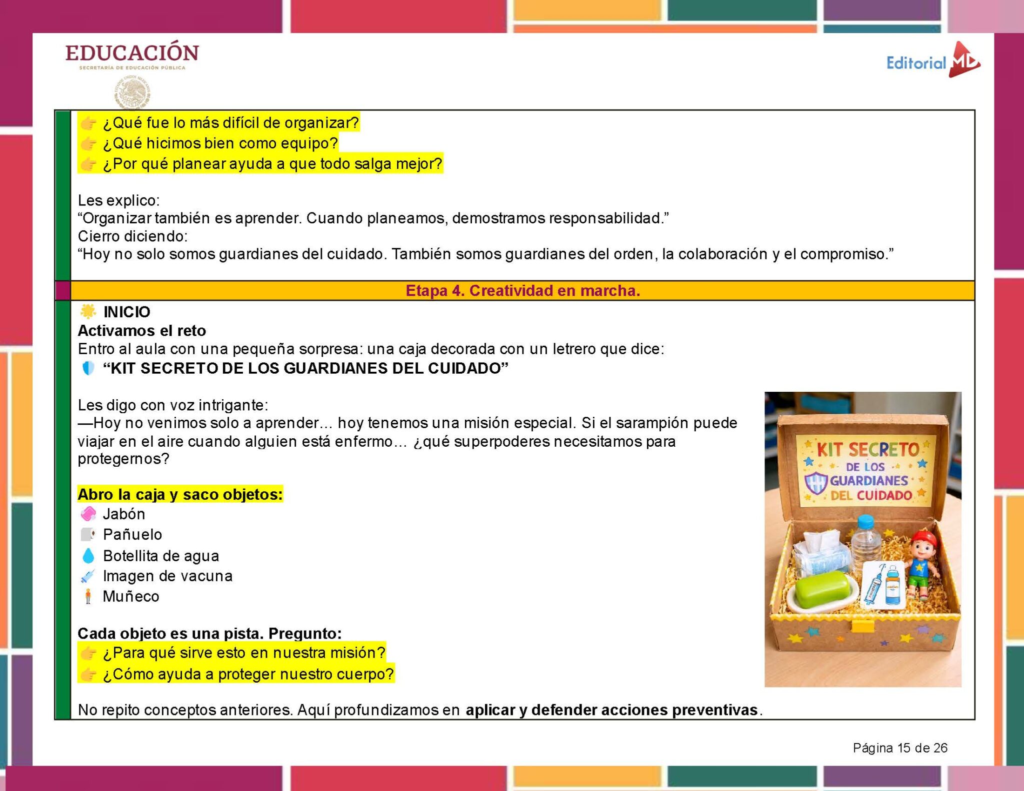 Proyecto “Nos informamos para prevenir ¡El Sarampión!” PRIMARIA NEM 2026 16 Proyecto “Nos informamos para prevenir ¡El Sarampión!” PRIMARIA NEM 2026 - Image 16