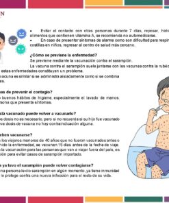 Proyecto “Nos informamos para prevenir ¡El Sarampión!” PRIMARIA NEM 2026 48 Proyecto Prevencion del Sarampion MD Pagina 25