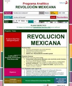 Proyecto Revolucion Mexicana Primaria 4° 5° y 6° MD Pagina 01