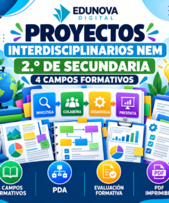 Proyectos Interdisciplinarios NEM 2.º de Secundaria | Aprendizaje Basado en Proyectos | PDF