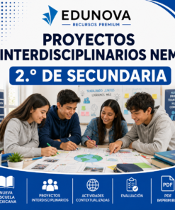 Proyectos Interdisciplinarios NEM 2.º de Secundaria 2026-2027 | Aprendizaje Basado en Proyectos | PDF