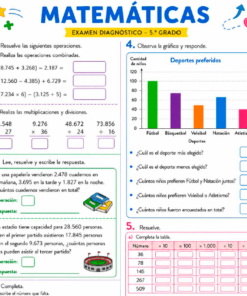 5º EXAMEN DIAGNÓSTICO NUEVO LINEAMIENTO SEP 2026-2027 3 QUINTO 2