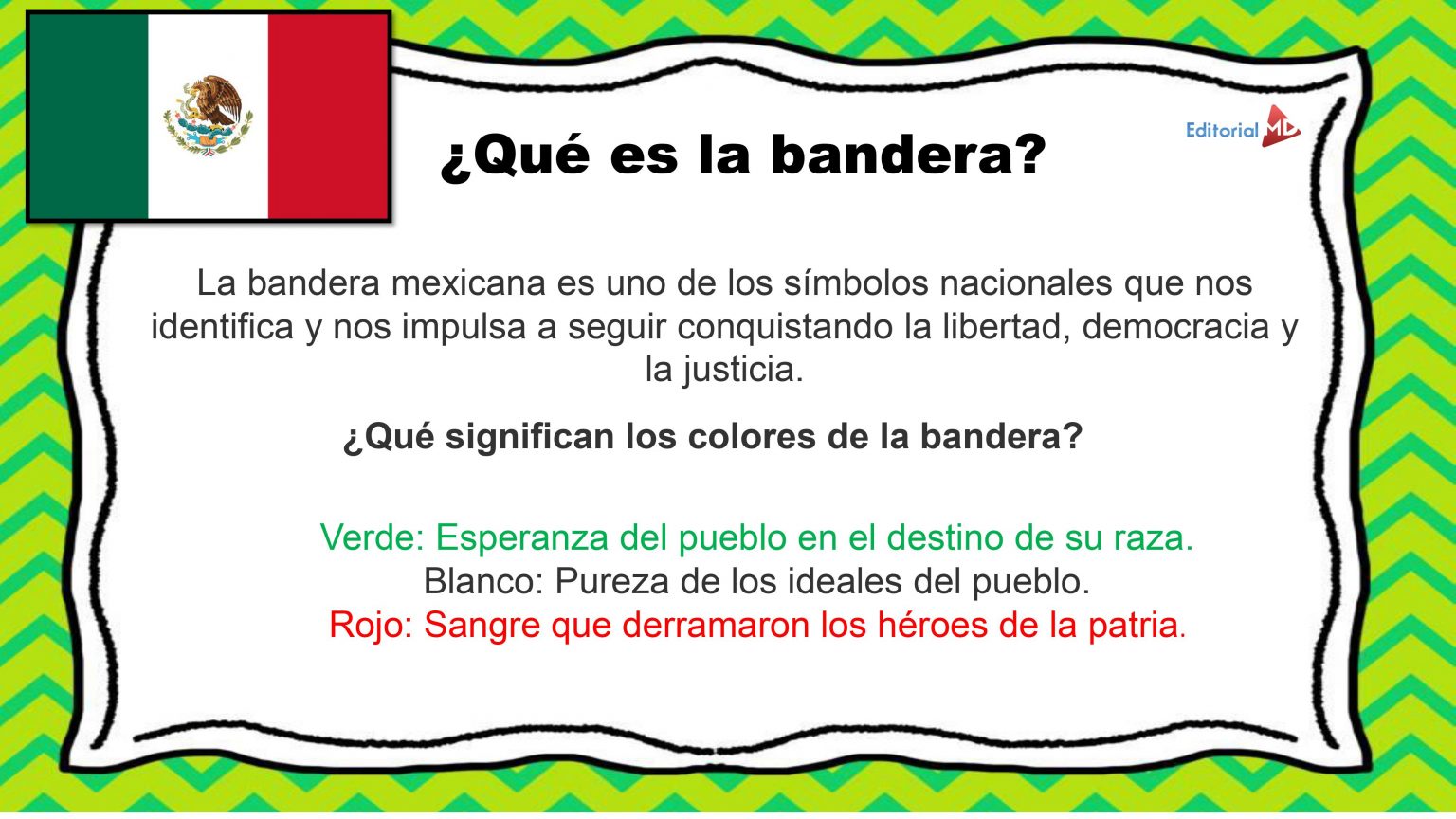 Historia De La Bandera Actual De Mexico Para Niños