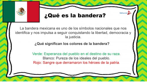 Que significa los colores de la bandera