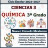 Programa Analítico Anual CIENCIAS III QUÍMICA, Secundaria 3º (Ciclo Escolar 2026 – 2027)