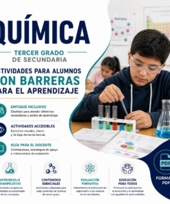 Química Tercer Grado de Secundaria Actividades para Alumnos con Barreras para el Aprendizaje 2026-2027 PDF