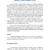 RALLY MATEMATICO 6 El documento español