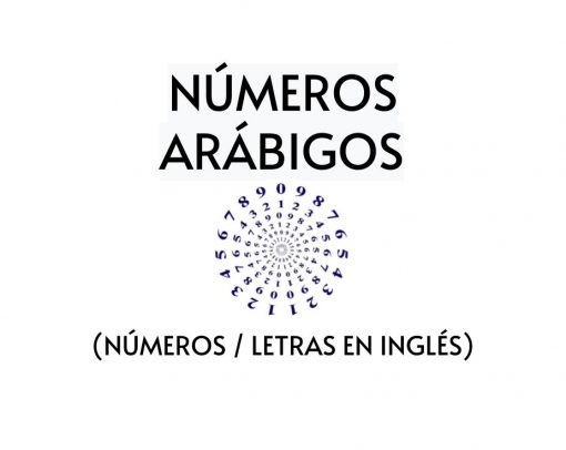 RECORTABLES numeros 13