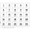 RECORTABLES numeros 14