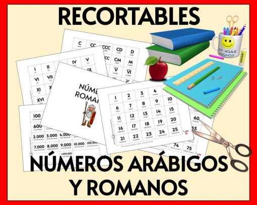 RECORTABLES numeros 25